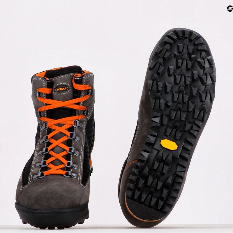 Черевики для трекінгу чоловічі AKU Slope Micro GTX black/orange 10