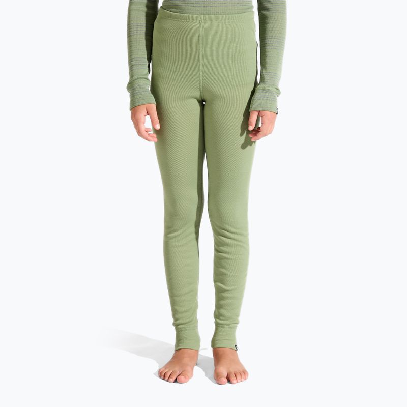 Термобілизна дитяча ODLO Active Warm Eco Long odlo steel grey melange/matte green 2