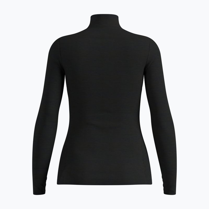 Кофта термоактивна жіноча ODLO Merino 200 Bl Top Turtle Neck black 2