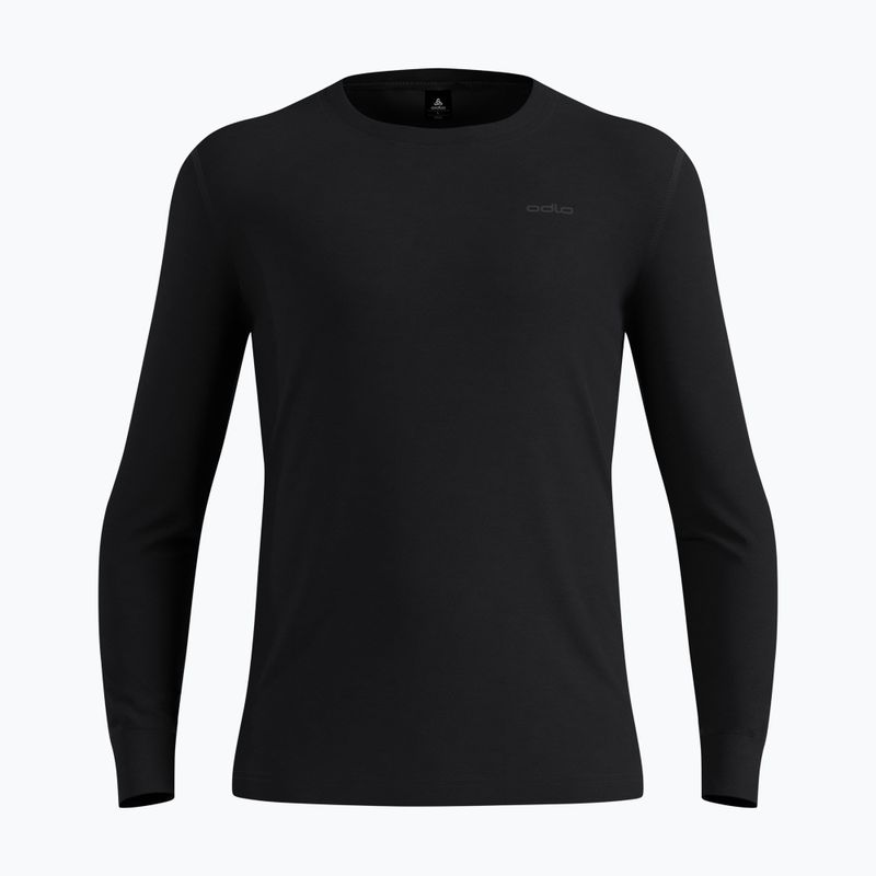 Кофта термоактивна чоловіча ODLO Merino 200 Bl Top Crew Neck black 6