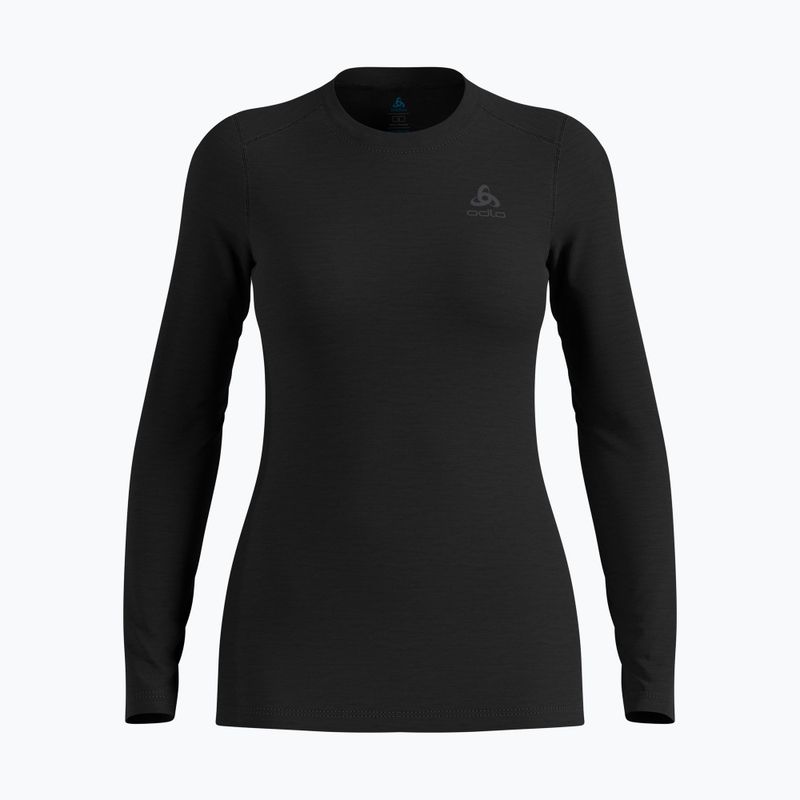 Жіноча термоактивна кофта ODLO Merino 160 Bl Top Crew Neck black 5