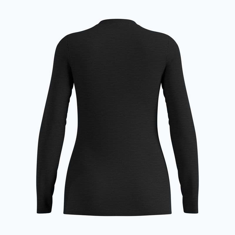 Жіноча термоактивна кофта ODLO Merino 160 Bl Top Crew Neck black 6
