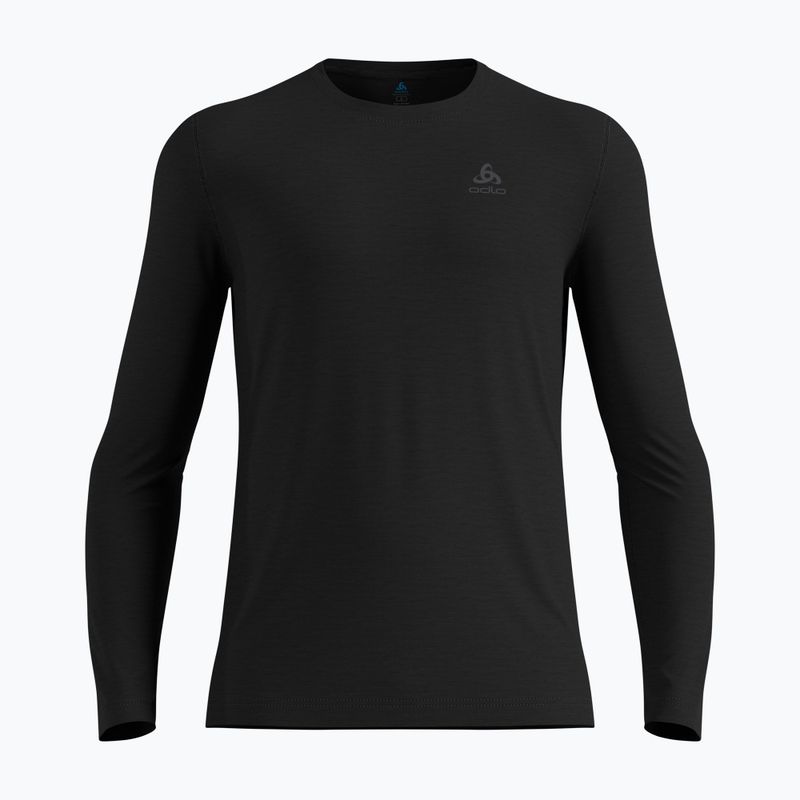 Лонгслів термічний чоловічий ODLO Merino 160 Bl Top Crew Neck black 4