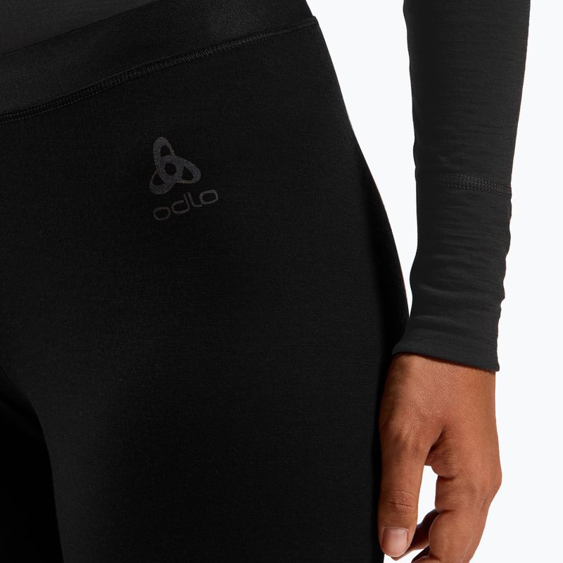 Штани термічні жіночі ODLO Merino 160 Bl Bottom Long black 4