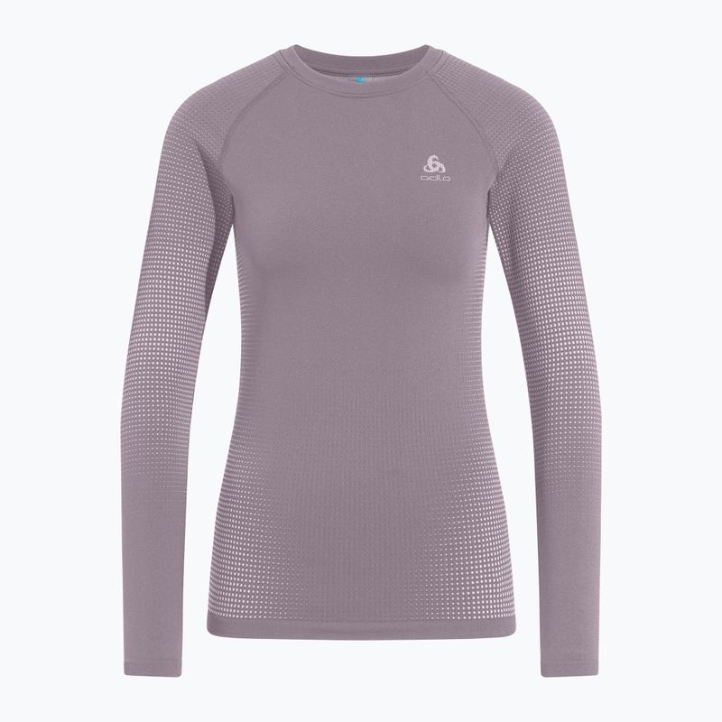 Жіноча термоактивна кофта ODLO Performance Warm Bl Top Crew Neck gray ridge 5