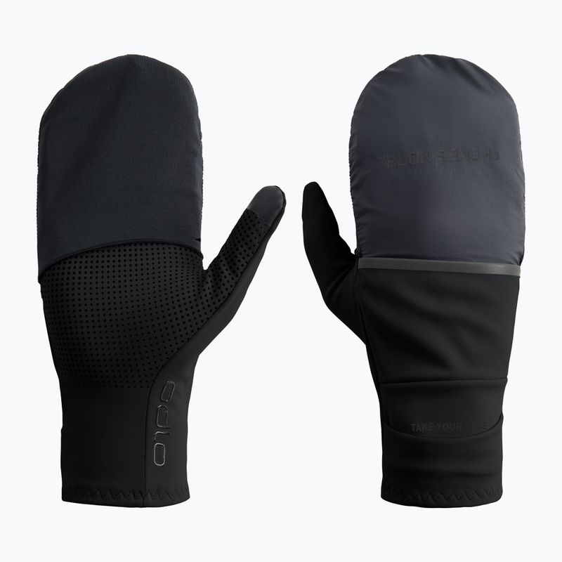 Рукавички трекінгові ODLO Multisport Windproof Light Full Finger black 3
