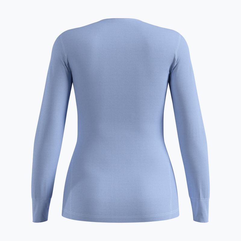 Жіночий термоактивний лонгслів ODLO Active Warm Bl Top Crew Neck blue heron 2