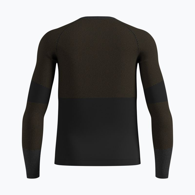 Лонгслів термічний чоловічий ODLO Fundamentals Performance Warm Bl Top Crew Neck black 6