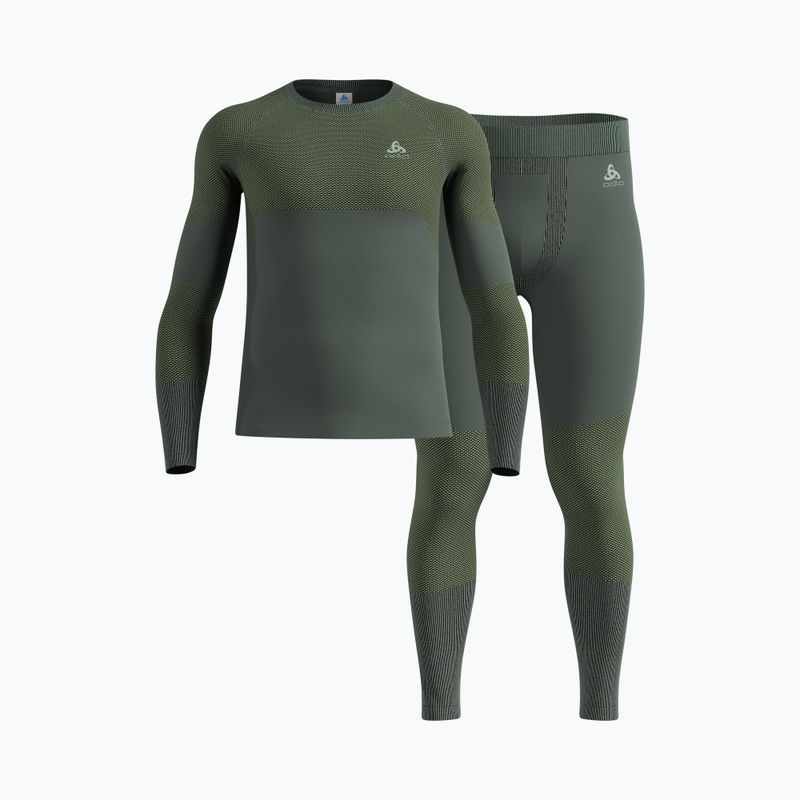 Комплект чоловічої термобілизни ODLO Fundamentals Performance Warm urban chick