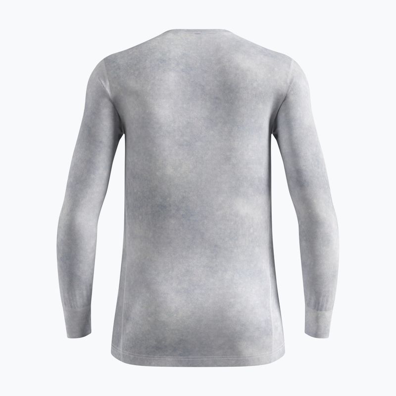 Чоловіча термоактивна кофта ODLO Active Warm X Pow Bl Top Crew Neck odlo silver grey 2