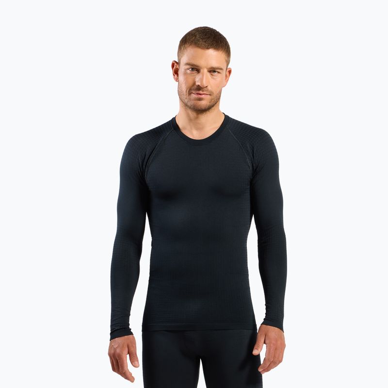 Кофта термоактивна чоловіча ODLO Performance Warm Bl Top Crew Neck black