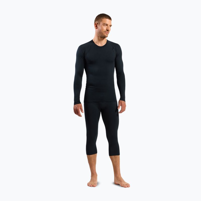 Кофта термоактивна чоловіча ODLO Performance Warm Bl Top Crew Neck black 2