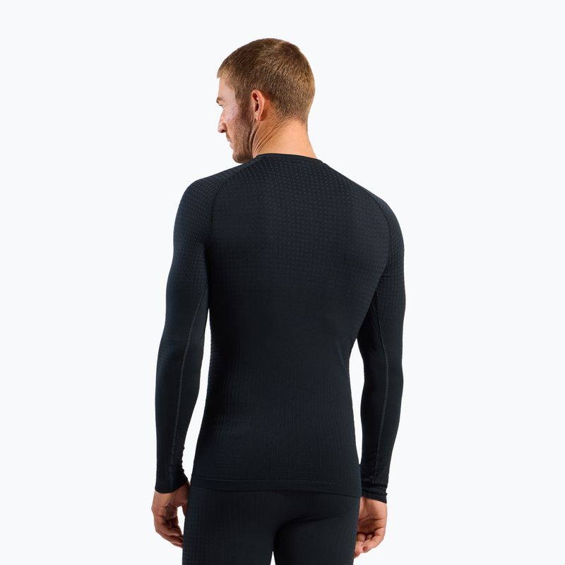 Кофта термоактивна чоловіча ODLO Performance Warm Bl Top Crew Neck black 3