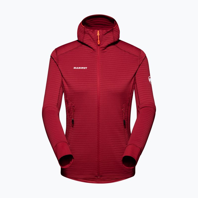 Флісова кофта жіноча Mammut Aconcagua Light MI Hooded червона 7