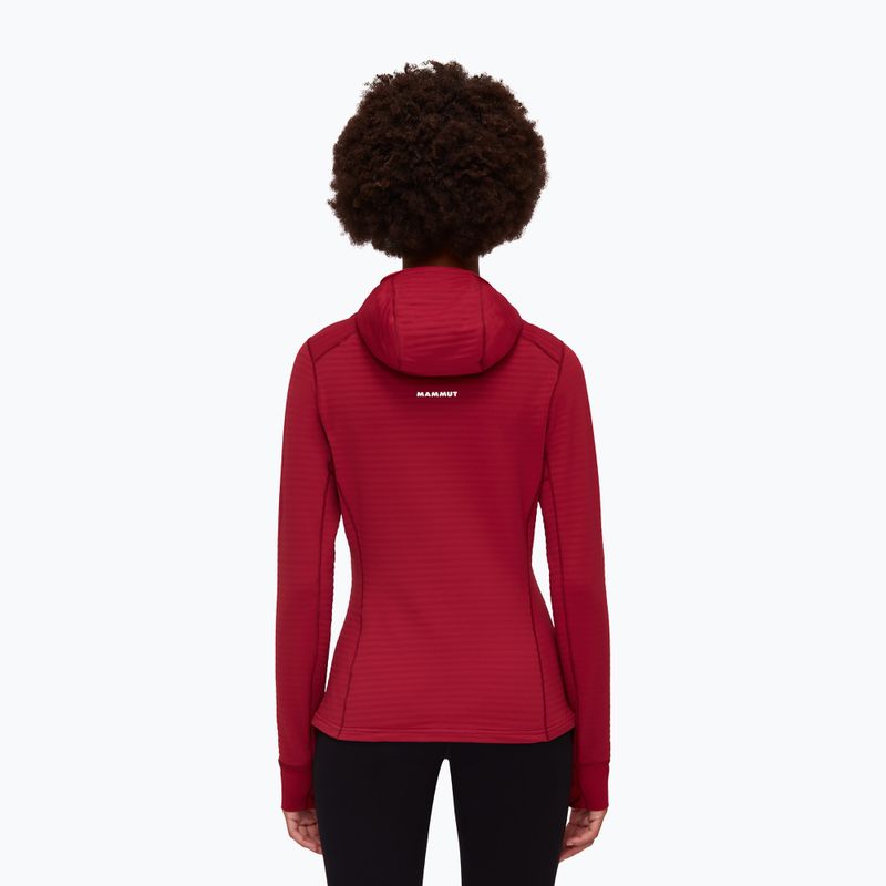 Флісова кофта жіноча Mammut Aconcagua Light MI Hooded червона 10