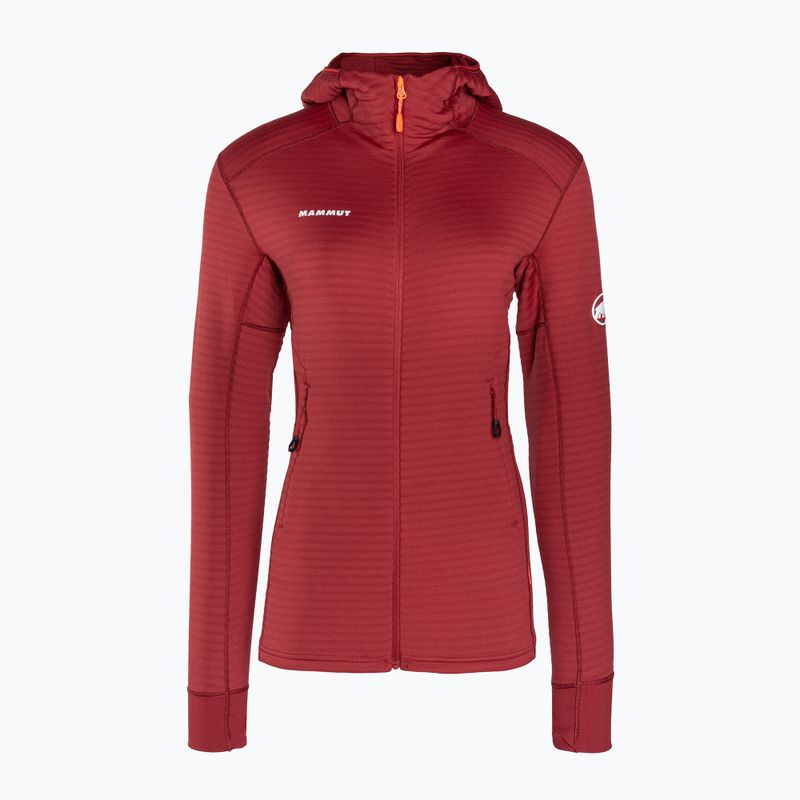 Флісова кофта жіноча Mammut Aconcagua Light MI Hooded червона
