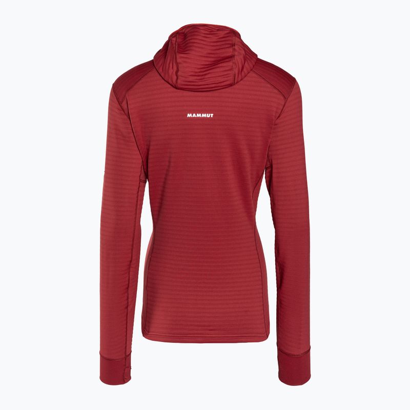 Флісова кофта жіноча Mammut Aconcagua Light MI Hooded червона 2