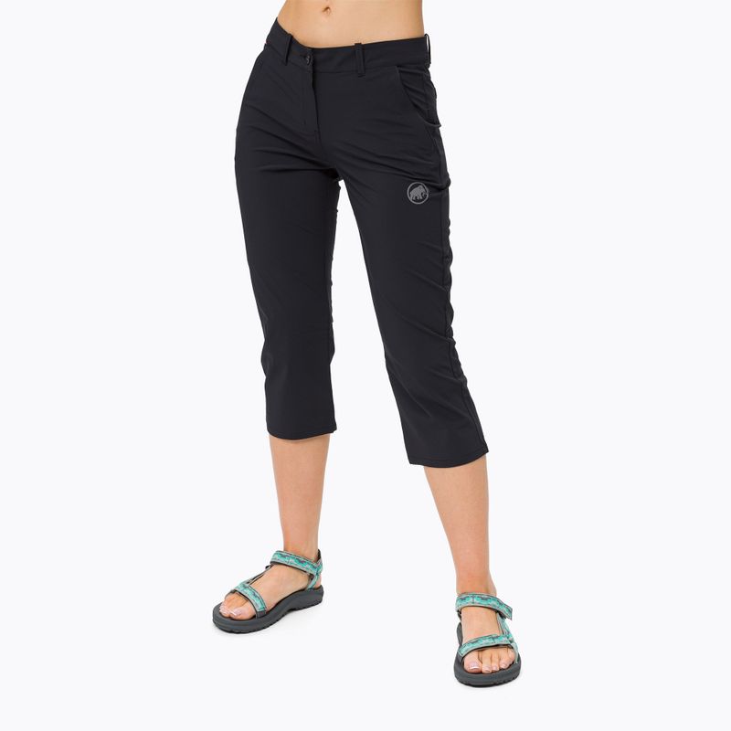 Штани трекінгові жіночі Mammut Runbold Capri чорні