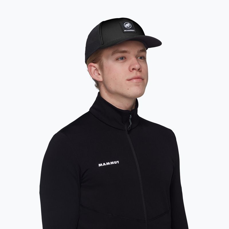 Бейсболка Mammut Crag Logo чорна 4