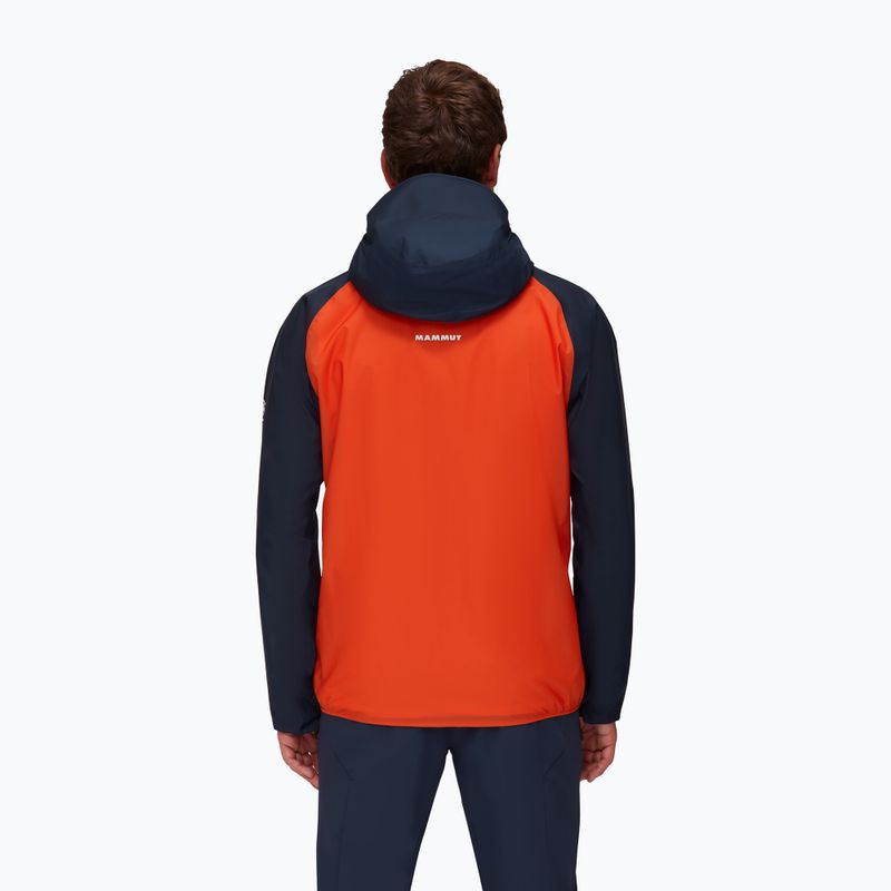 Кутка hardshell чоловіча Mammut Kento Light HS помаранчево-синя 3