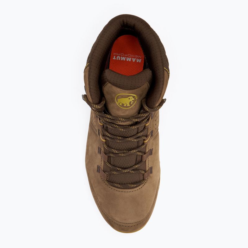 Черевики трекінгові чоловічі Mammut Mercury IV Mid GTX moor / amber green 5