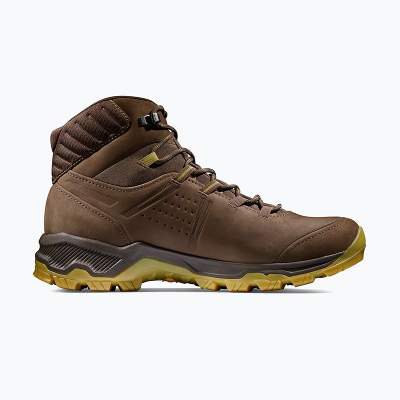 Черевики трекінгові чоловічі Mammut Mercury IV Mid GTX moor / amber green 9