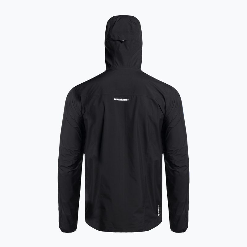 Куртка дощовик чоловіча Mammut Convey Tour HS Hooded чорна 1010-27841 4