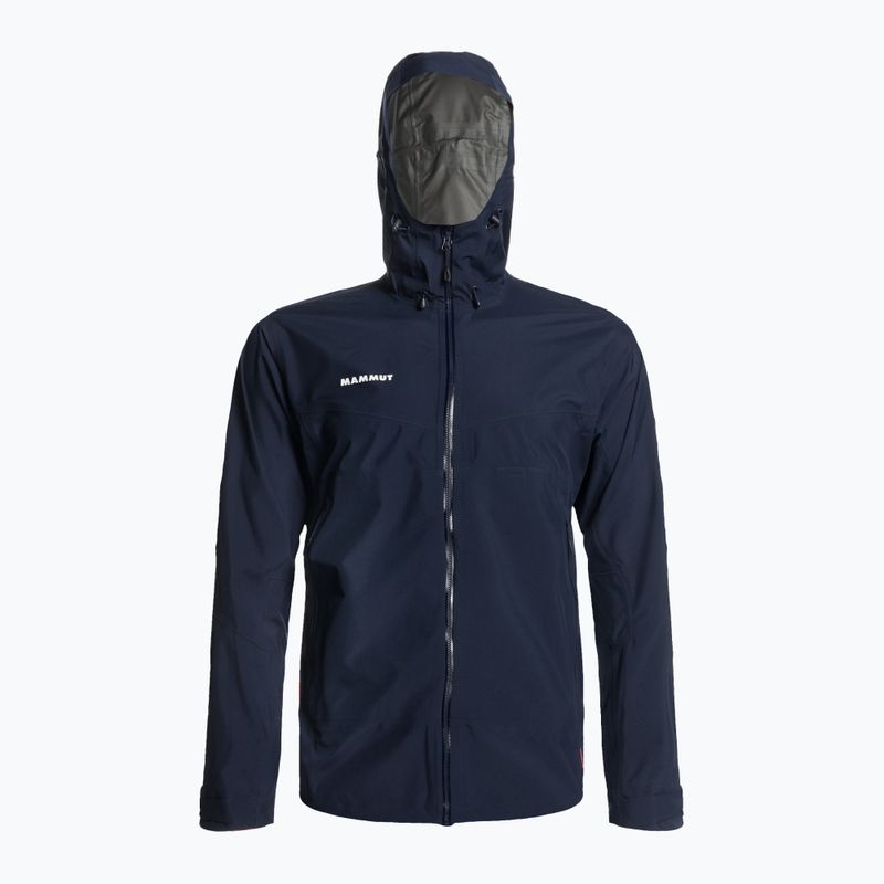 Куртка дощовик чоловіча Mammut Convey Tour HS Hooded синя 4