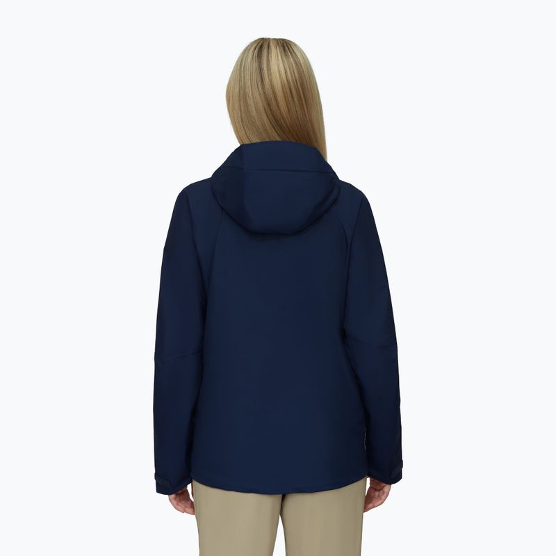 Куртка дощовик жіноча Mammut Convey Tour HS Hooded синя 3