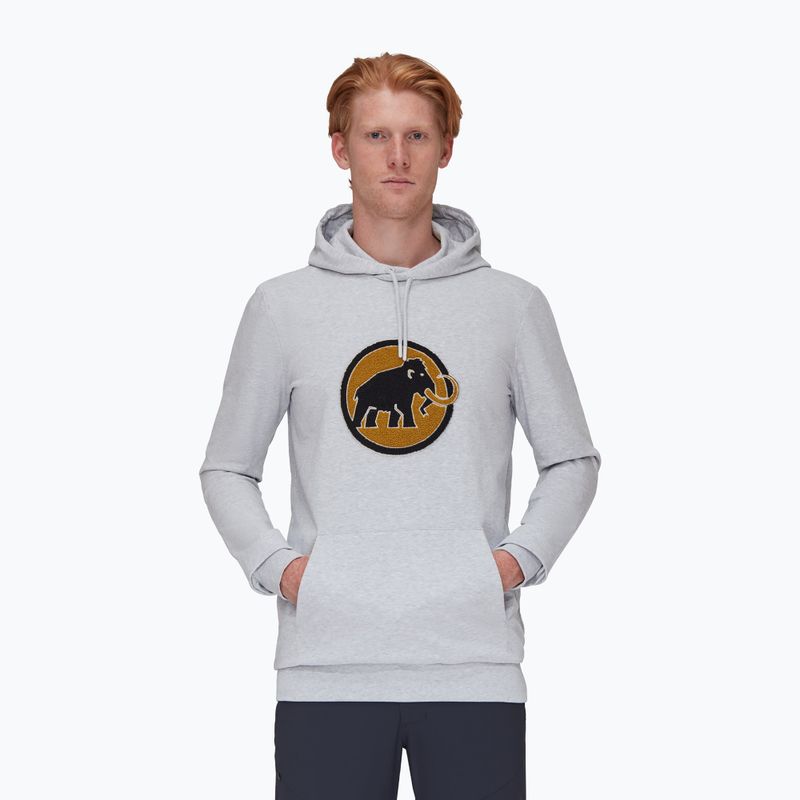Кофта трекінгова чоловіча Mammut ML Hoody Circle сіра