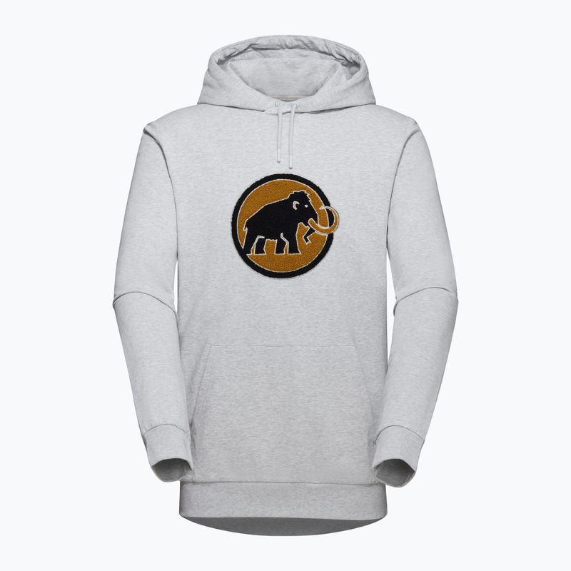 Кофта трекінгова чоловіча Mammut ML Hoody Circle сіра 7