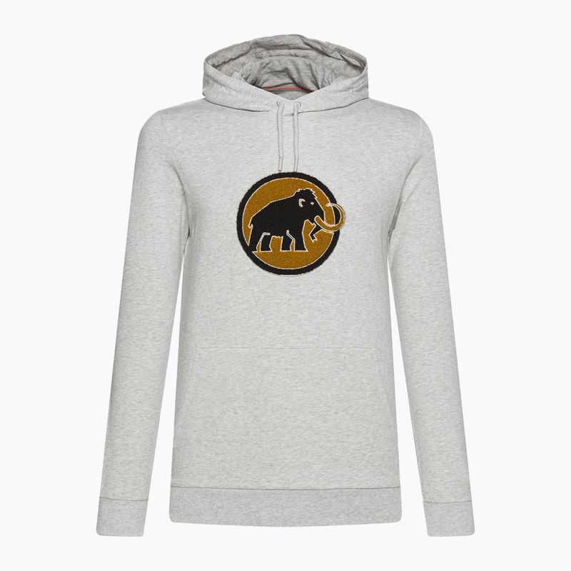 Кофта трекінгова чоловіча Mammut ML Hoody Circle сіра 4