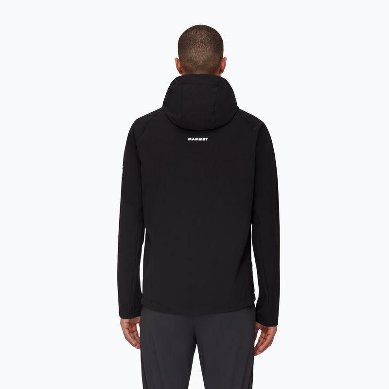 Куртка софтшел чоловіча Mammut Ultimate Comfort SO чорна 2