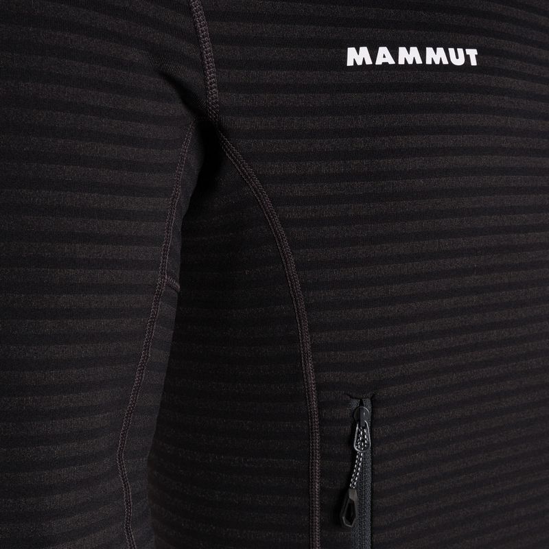 Кофта флісова чоловіча Mammut Taiss Light ML Hooded black 6