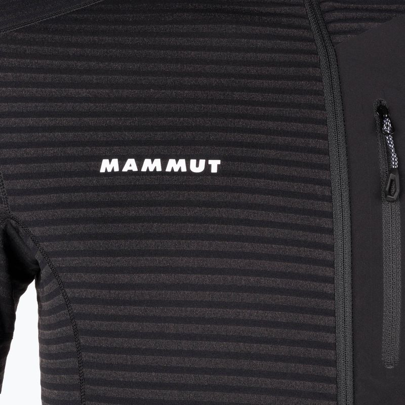 Кофта трекінгова чоловіча Mammut Taiss Light ML чорна 6