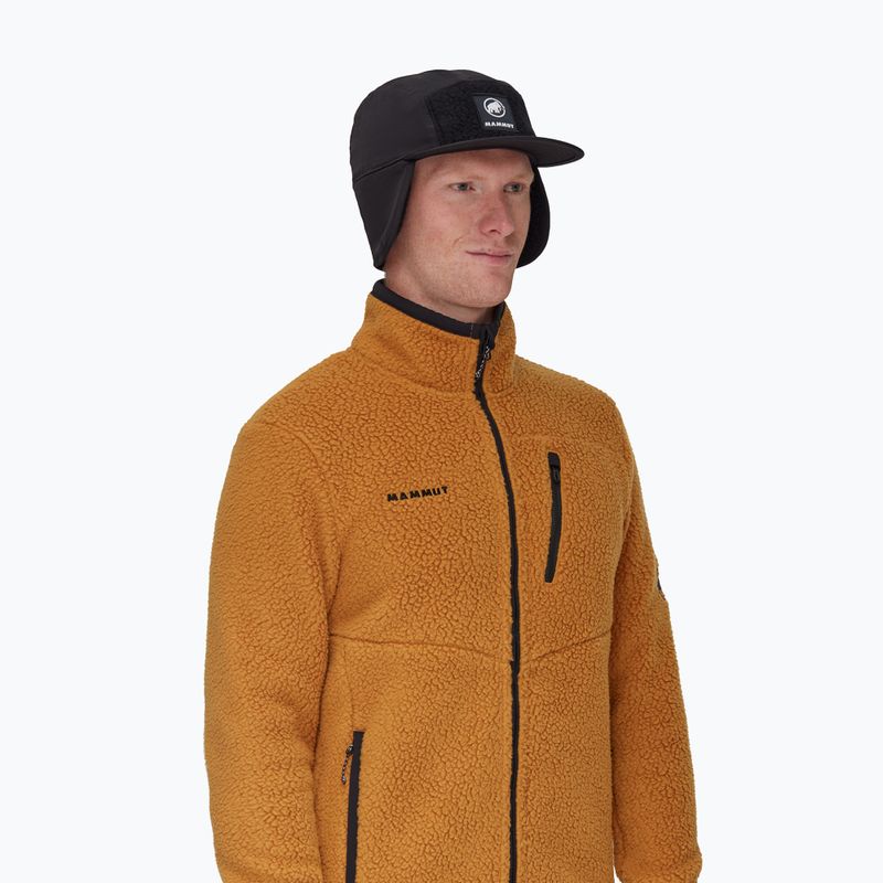Шапка зимова з козирком Mammut Fleece чорна 1191-01400-0001-5 8