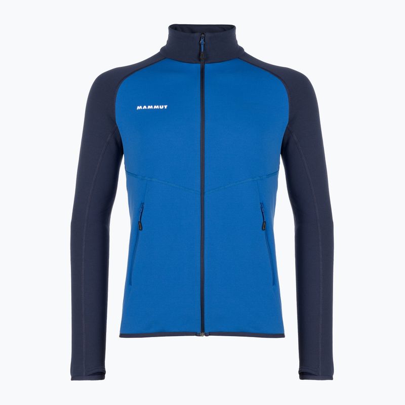 Кофта трекінгова чоловіча Mammut Aconcagua ML блакитно-синя 4