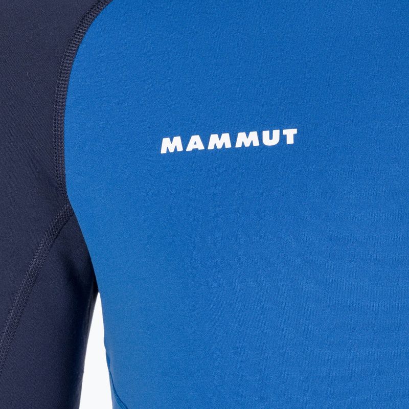 Кофта трекінгова чоловіча Mammut Aconcagua ML блакитно-синя 6