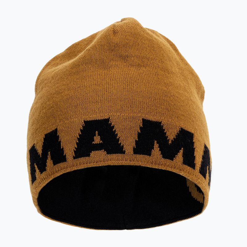 Шапка зимова Mammut Logo коричнево-чорна 1191-04891-7507-1 2