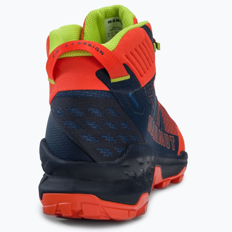 Черевики для трекінгу чоловіче Mammut Sertig II Mid GTX червоні 8