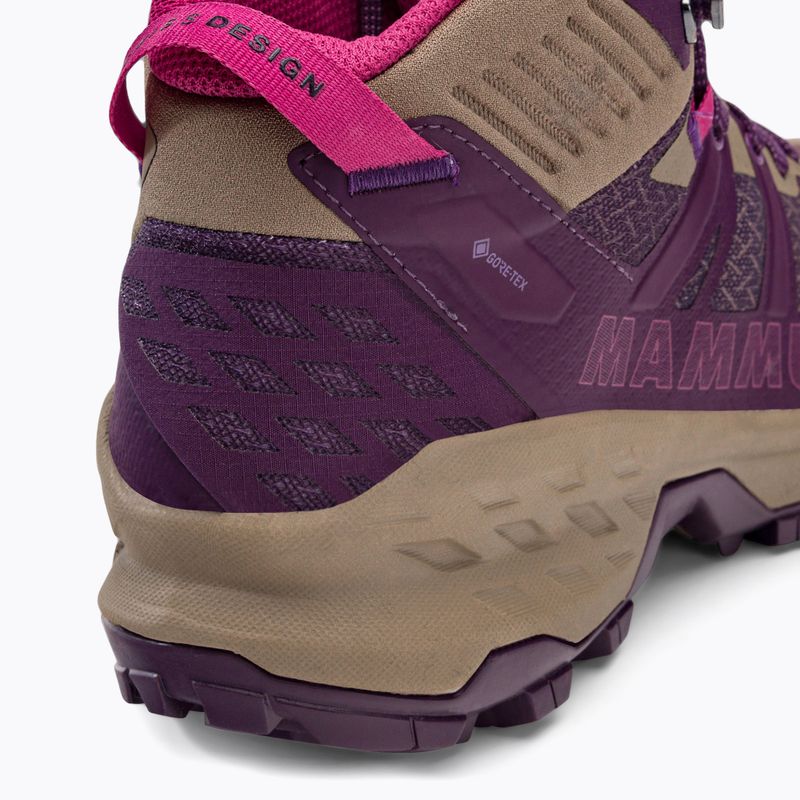 Черевики для трекінгу жіночі Mammut Sertig II Mid GTX фіолетові 8