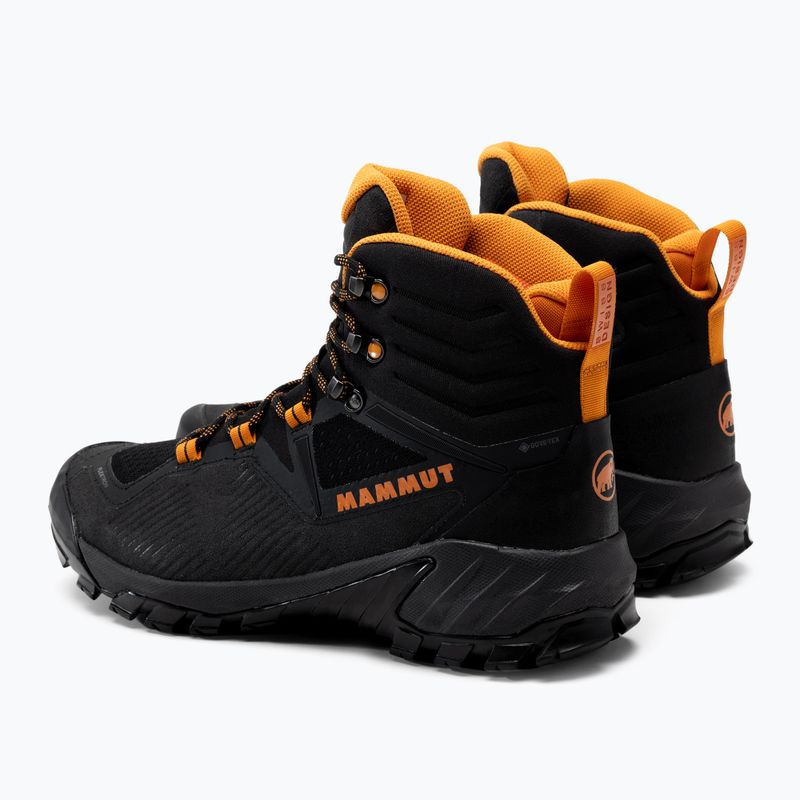 Черевики для трекінгу чоловіче Mammut Sapuen High GTX чорні 3