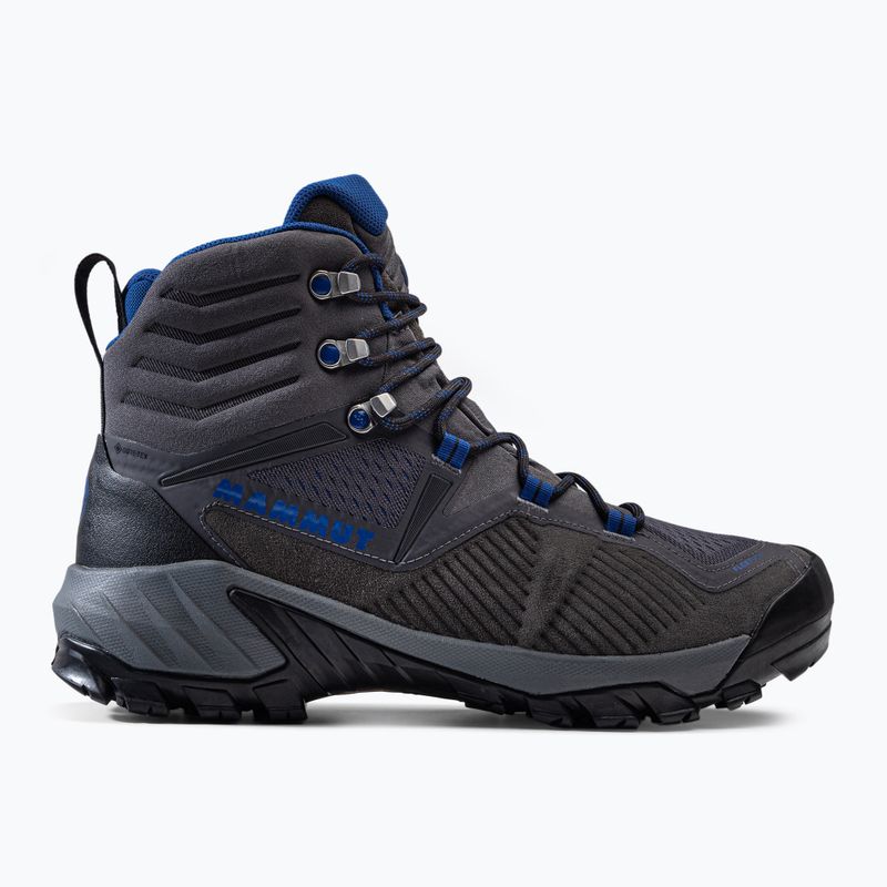 Черевики для трекінгу чоловіче Mammut Sapuen High GTX сірі 2