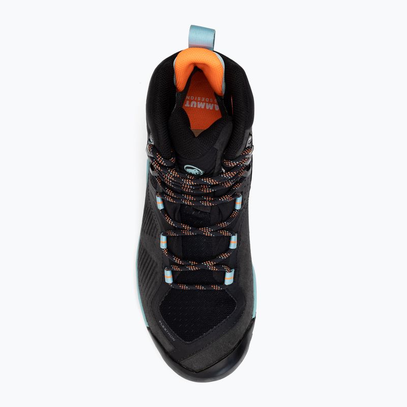 Черевики для трекінгу жіночі Mammut Sapuen High GTX чорні 6