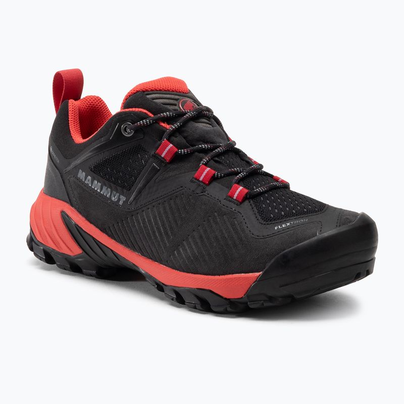 Взуття трекінгове жіноче Mammut Sapuen Low GTX black/sunset