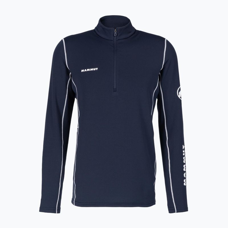 Кофта трекінгова чоловіча Mammut 160 Years Aenergy ML Half Zip Pull синя