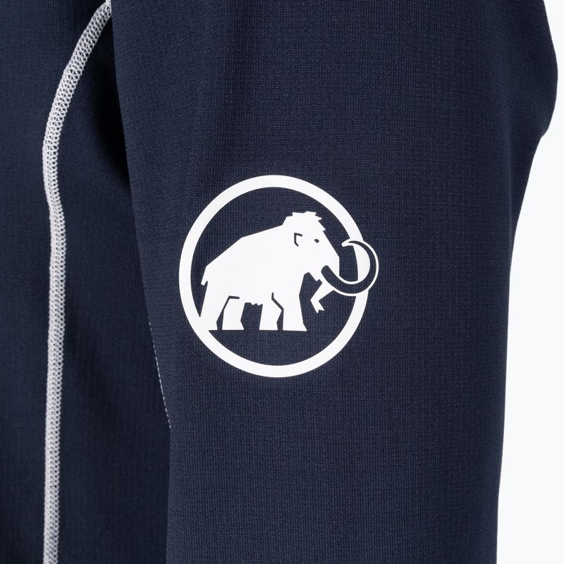 Кофта трекінгова чоловіча Mammut 160 Years Aenergy ML Half Zip Pull синя 7