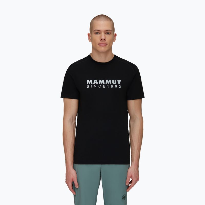 Футболка чоловіча Mammut Trovat Logo black