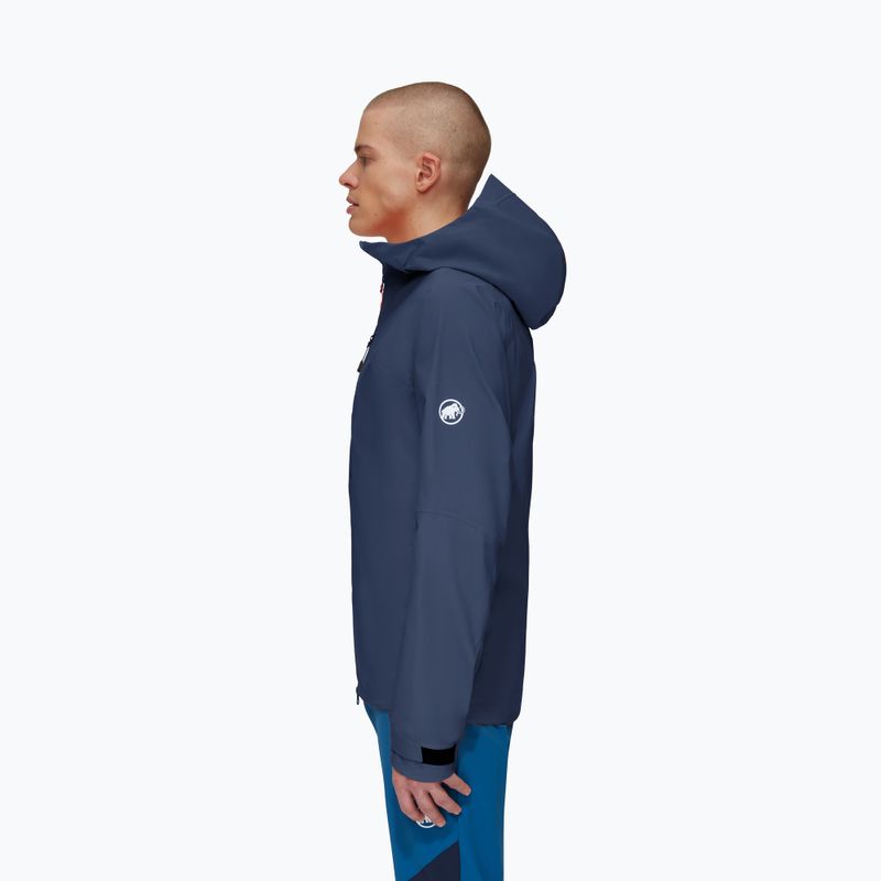 Куртка дощовик чоловіча Mammut Taiss HS синя 1010-29391-5118-116 3
