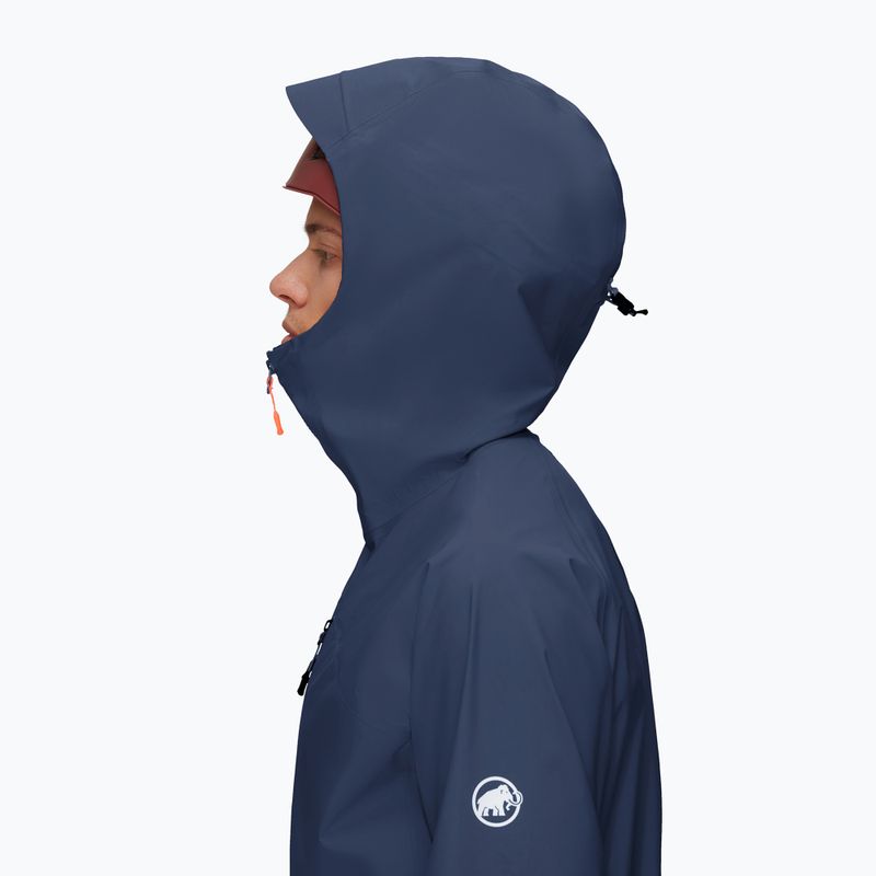 Куртка дощовик чоловіча Mammut Taiss HS синя 1010-29391-5118-116 4